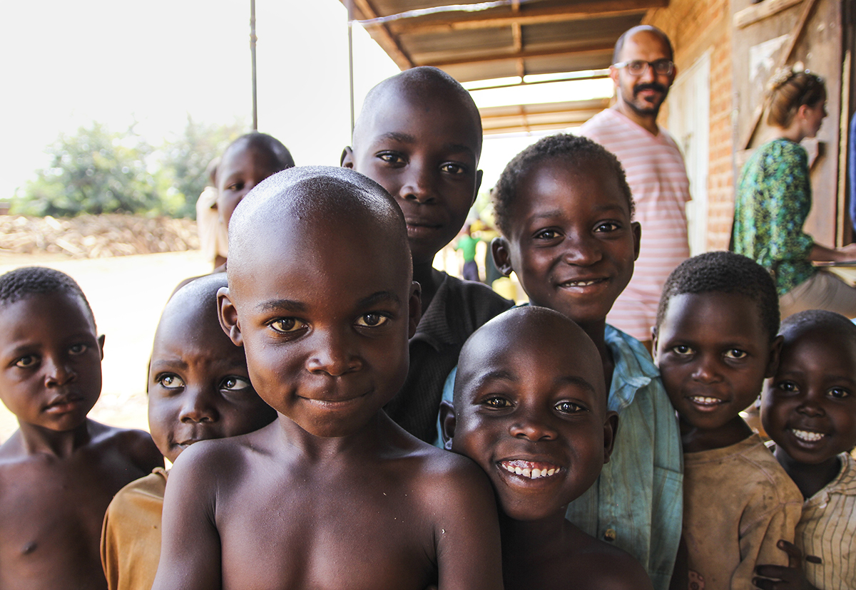 Young children from Jinja Uganda