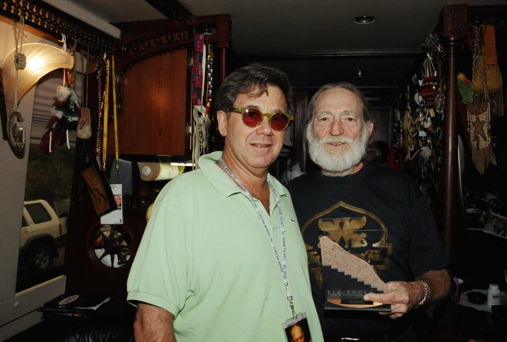 Chuck and Willie Nelson