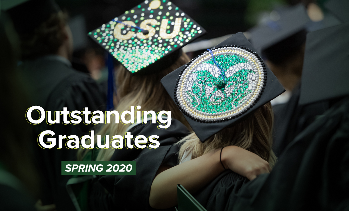 Spring 2020 Outstandin Graduates