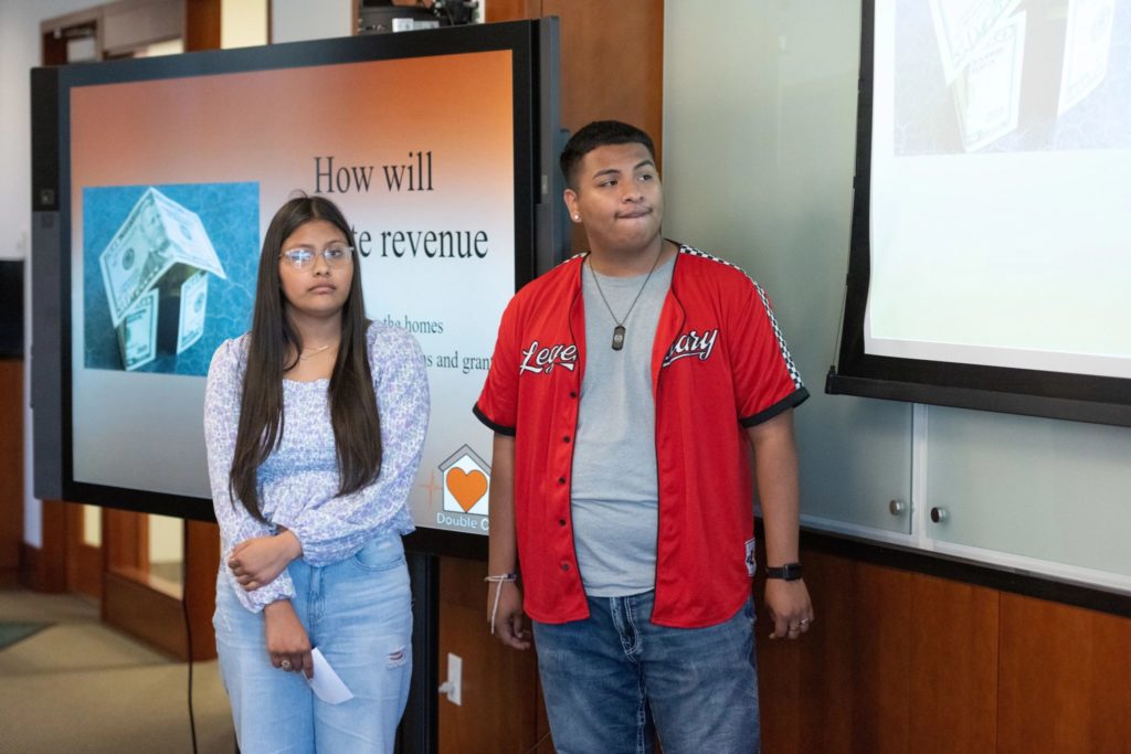 Team presents at First Generation Business Summit