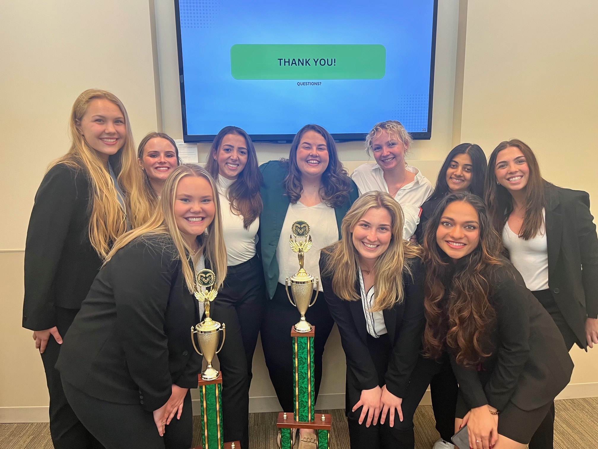 WIBA members at the 2023 JEDI Case Competition