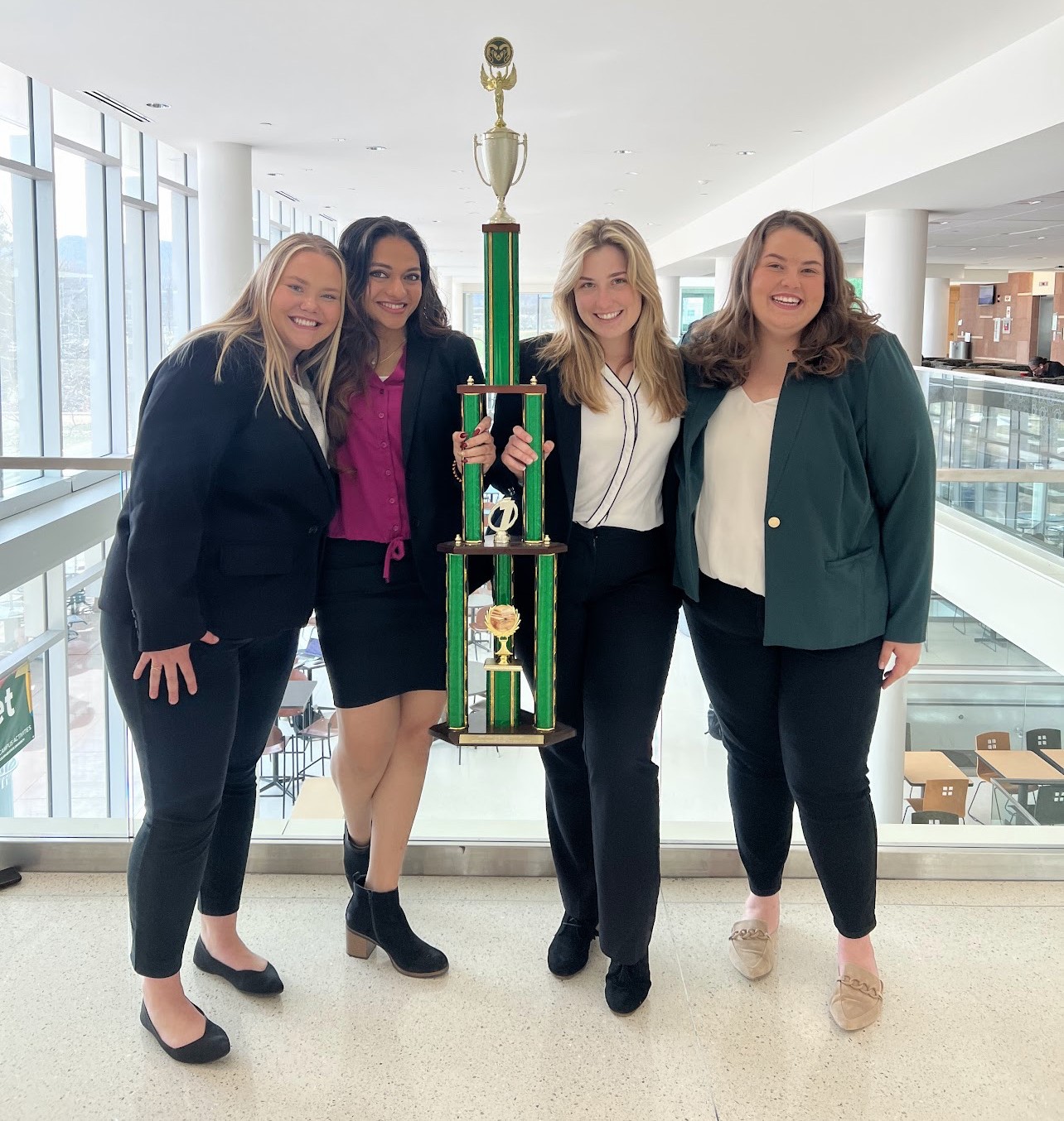 First place winners at the 2023 JEDI Case Competition